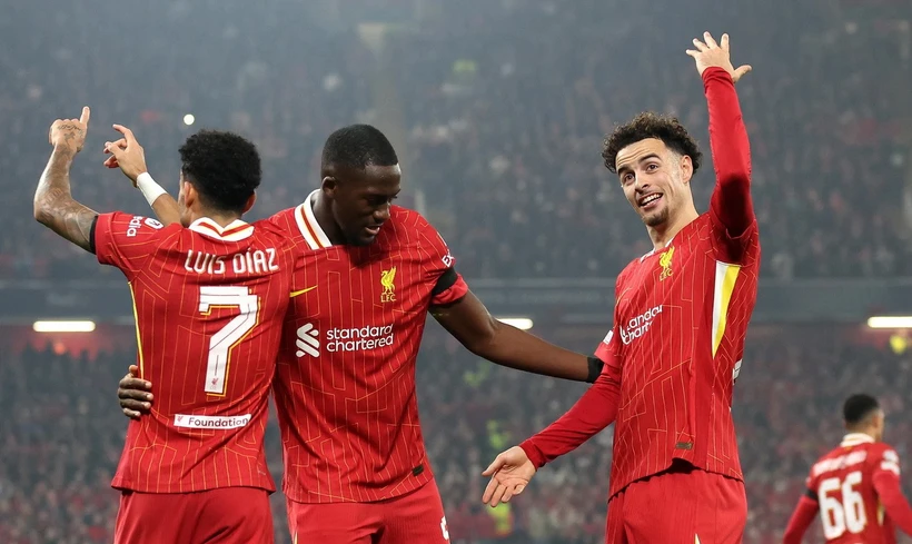 Liverpool rộng cửa vào vòng 1/8 sớm. (Nguồn: UEFA)