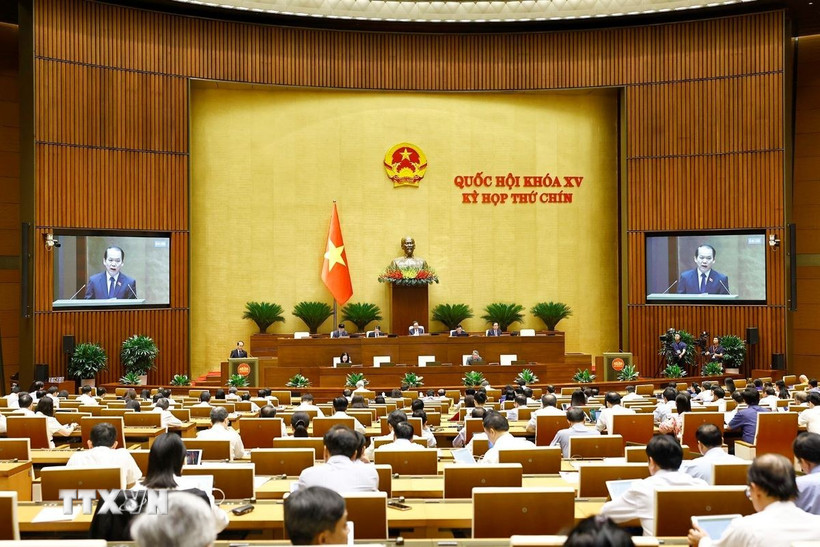 Quang cảnh phiên họp. (Ảnh: Doãn Tấn/TTXVN)