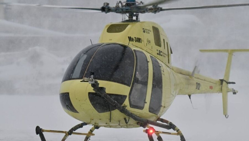 Trực thăng Mi-34M1 của Nga. (Nguồn: Bộ Quốc phòng Nga)