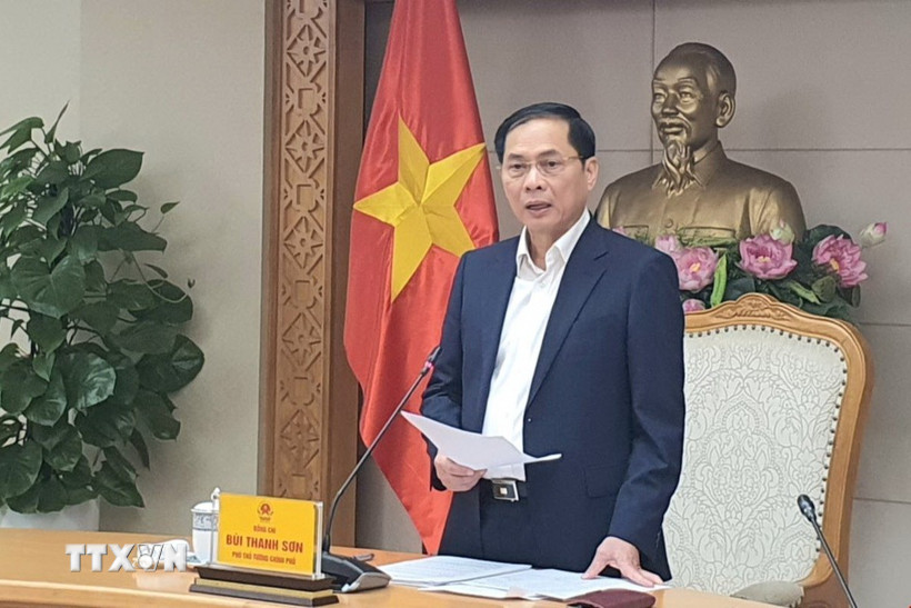 Phó Thủ tướng Bùi Thanh Sơn. (Ảnh: Chu Thanh Vân/TTXVN)