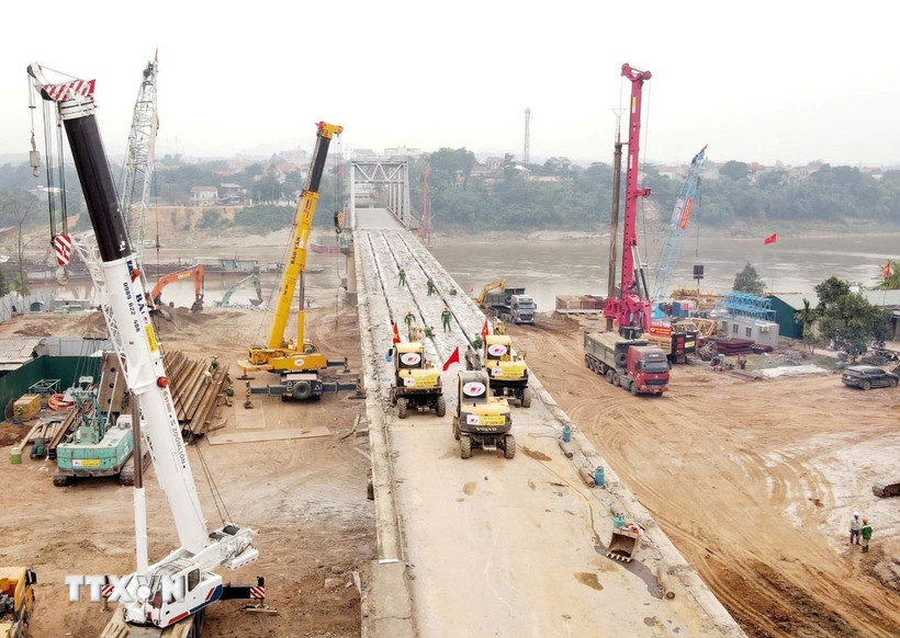 Phú Thọ vượt tiến độ nhiều dự án giao thông trọng điểm