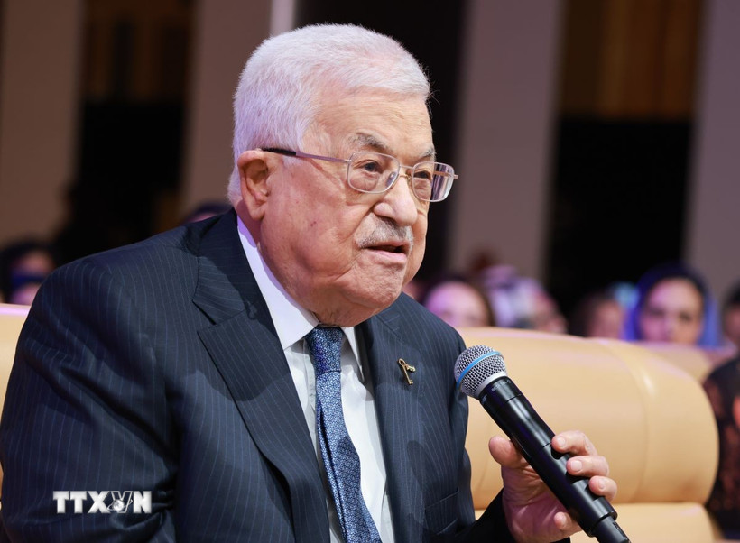 Tổng thống Palestine Mahmoud Abbas. (Ảnh: THX/TTXVN)