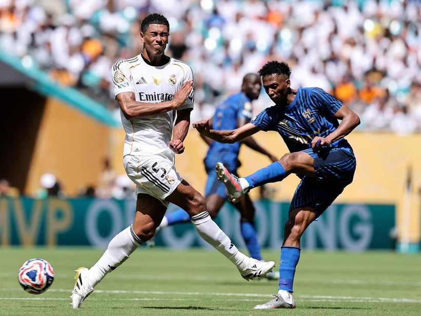 Real Madrid chia điểm trong ngày ra quân FIFA Club World Cup 2025. (Nguồn: Getty Images)
