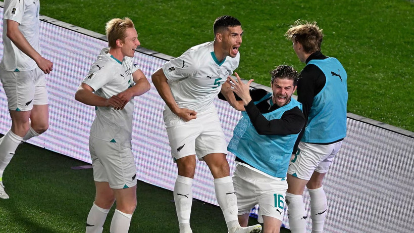 New Zealand giành vé dự vòng chung kết World Cup 2026. (Nguồn: nzherald)