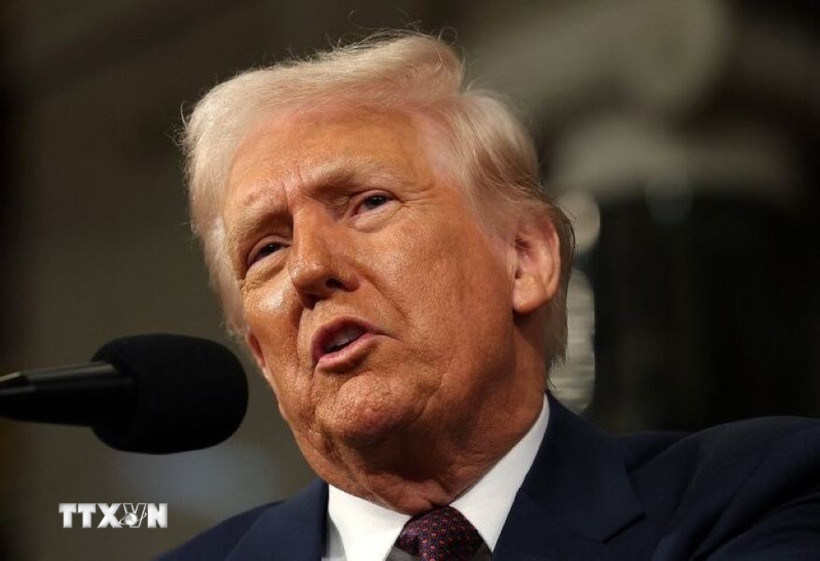 Tổng thống Mỹ Donald Trump. (Ảnh: IRNA/TTXVN)