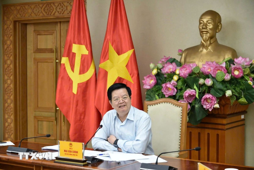 Phó Thủ tướng Mai Văn Chính phát biểu. (Ảnh: TTXVN)