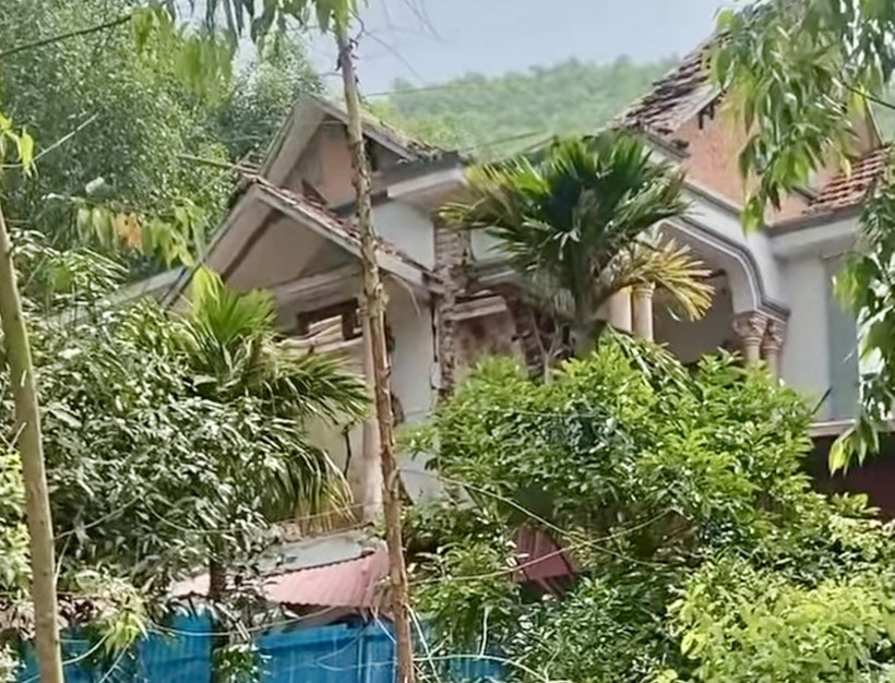 Hiện trường nơi xảy ra vụ việc.