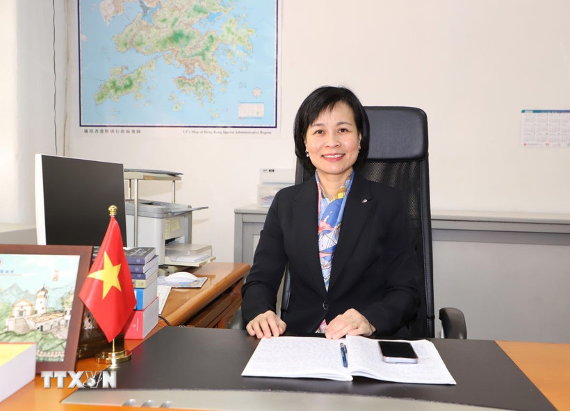 Tổng Lãnh sự Việt Nam tại Hong Kong và Macau Lê Đức Hạnh. (Ảnh: Xuân Vịnh/TTXVN)