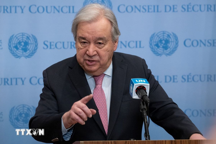Tổng Thư ký Liên hợp quốc Antonio Guterres. (Ảnh: THX/TTXVN)