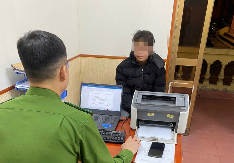 Nguyễn Tiến Nam làm việc với cơ quan công an.