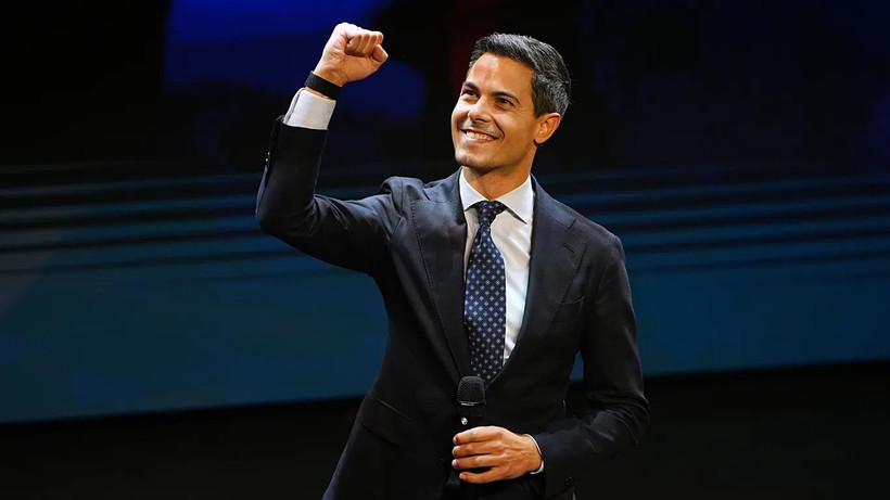 Ông Rob Jetten, lãnh đạo đảng Dân chủ 66 (D66). (Nguồn: AP)