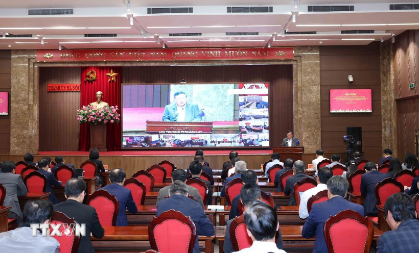 Quang cảnh hội nghị. (Ảnh: Phương Hoa/TTXVN)