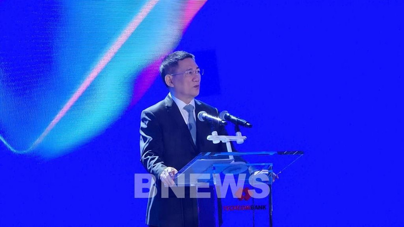 Phó Thủ tướng Chính phủ Hồ Đức Phớc khẳng định cam kết mạnh mẽ của Chính phủ trong việc đồng hành cùng cộng đồng doanh nghiệp.