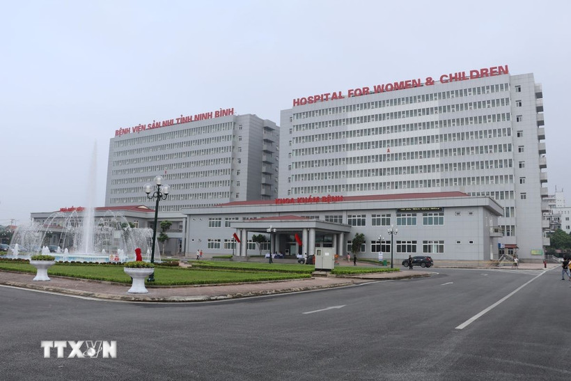Bệnh viện Sản Nhi tỉnh Ninh Bình. (Ảnh: Đức Phương/TTXVN)