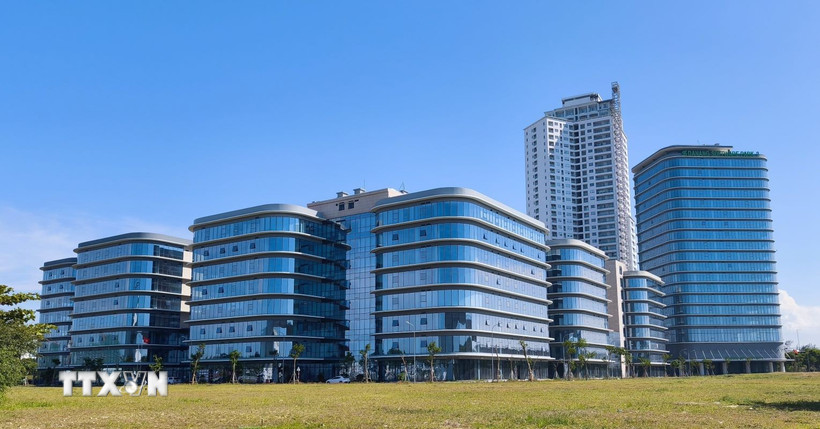 Khu Công viên Phần mềm số 2 Đà Nẵng vừa được đưa vào sử dụng trong năm 2025. (Ảnh: Quốc Dũng/TTXVN)