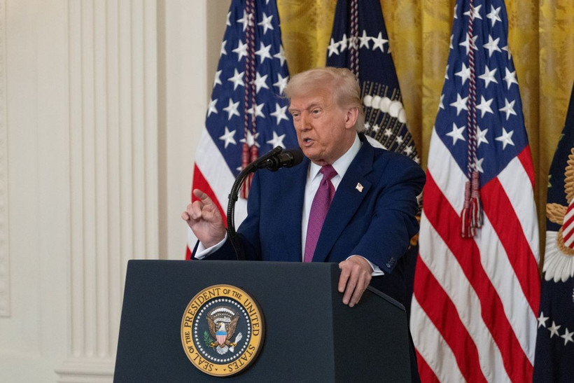 Tổng thống Mỹ Donald Trump. (Ảnh: THX/TTXVN)