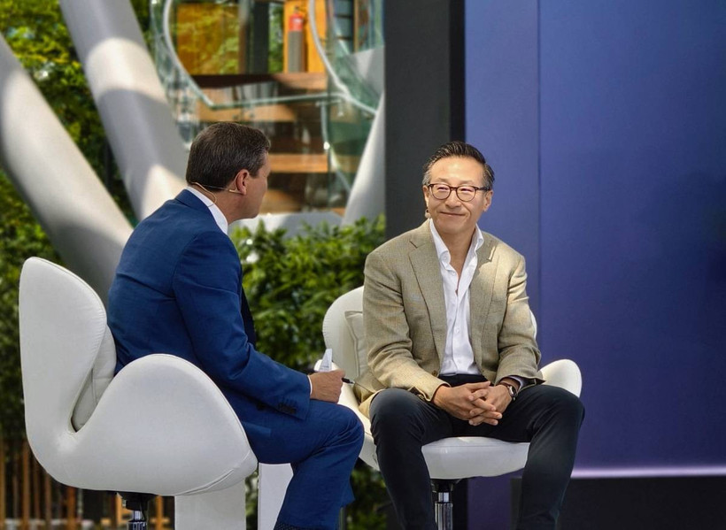 Ông Joe Tsai, Chủ tịch Tập đoàn thương mại điện tử Alibaba. (Nguồn: alizila)