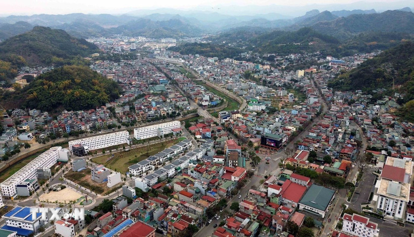 Một góc thành phố Sơn La. (Ảnh: Quang Quyết/TTXVN)