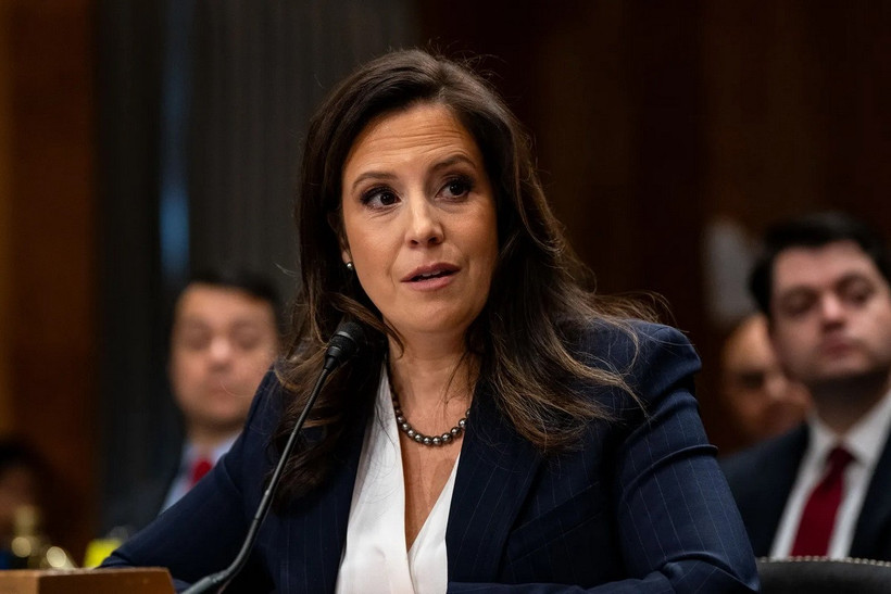 Bà Stefanik tiếp tục ở lại Quốc hội và tham gia nhóm lãnh đạo Hạ viện. (Nguồn: Getty Images)