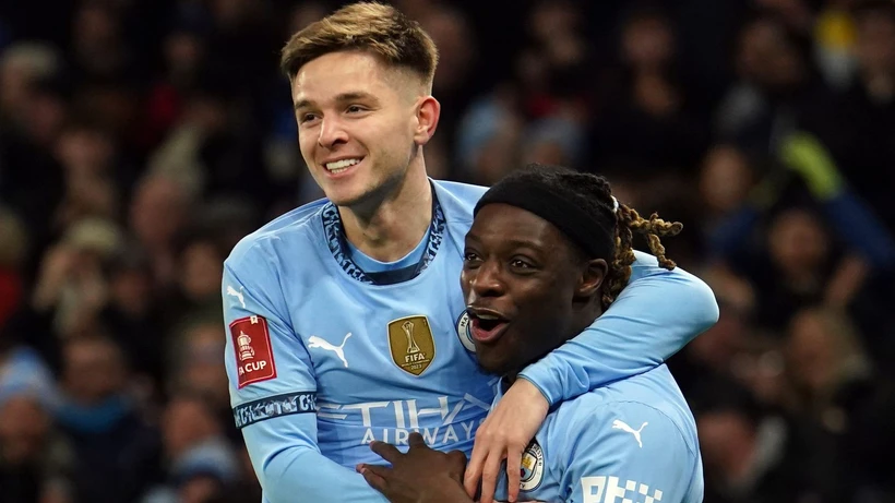 Man City thắng hủy diệt để thẳng tiến vòng 4 FA Cup. (Nguồn: skysports)