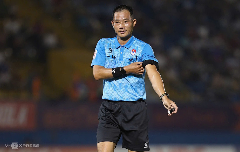 Trọng tài Trần Đình Thịnh qua đời ở tuổi 43.