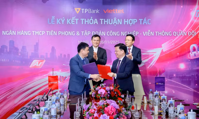 Ngân hàng TMCP Tiên Phong (TPBank) và Tập đoàn Công nghiệp-Viễn thông Quân đội (Viettel) chính thức ký kết Biên bản ghi nhớ hợp tác chiến lược.