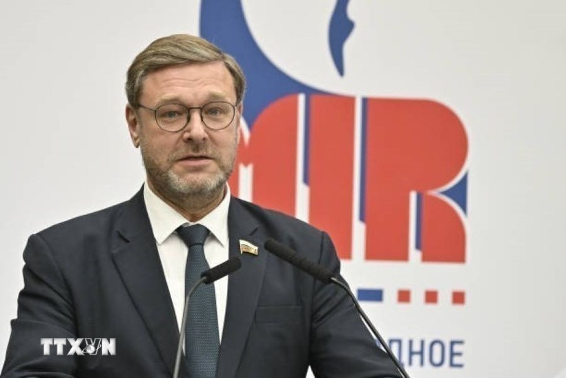 Ông Konstantin Kosachev, Phó Chủ tịch Hội đồng Liên bang (Thượng viện) Nga. (Ảnh: Getty Images/TTXVN)