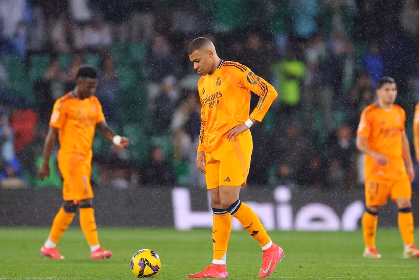 Real Madrid thua sốc Betis ở La Liga. (Nguồn: Getty Images)