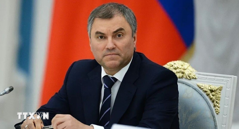 Chủ tịch Duma Quốc gia Quốc hội Liên bang Nga Vyacheslav Volodin. (Ảnh: Sputnik/TTXVN)
