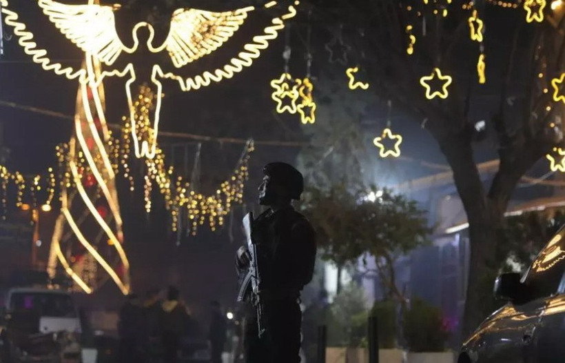 An ninh được thắt chặt dịp Giáng sinh ở Syria. (Nguồn: AFP)