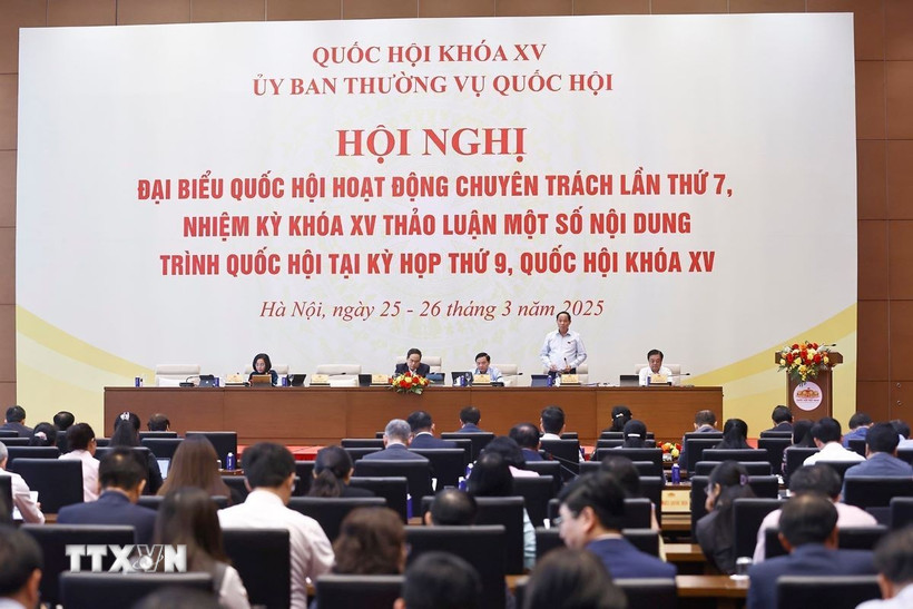 Phó Chủ tịch Quốc hội Trần Quang Phương phát biểu. (Ảnh: Doãn Tấn/TTXVN)