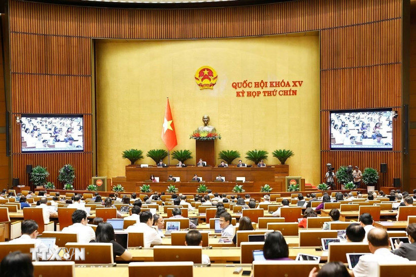 Quang cảnh phiên họp. (Ảnh: Doãn Tấn/TTXVN)