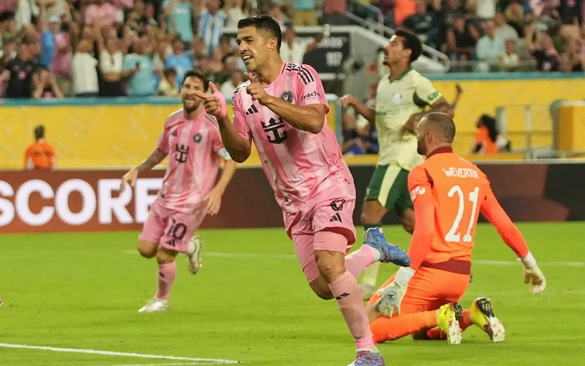 Inter Miami vào vòng 1/8 FIFA Club World Cup 2025. (Nguồn: AP)