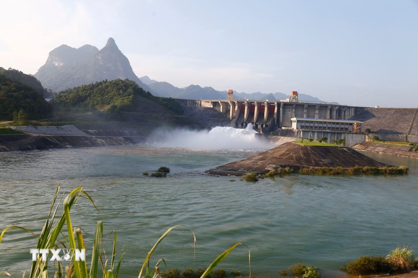 Thủy điện Tuyên Quang. (Nguồn: TTXVN)