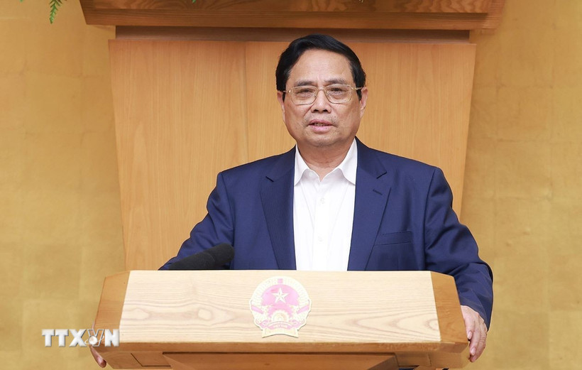 Thủ tướng Chính phủ Phạm Minh Chính làm Trưởng Ban Chỉ đạo. (Ảnh: Dương Giang/TTXVN)