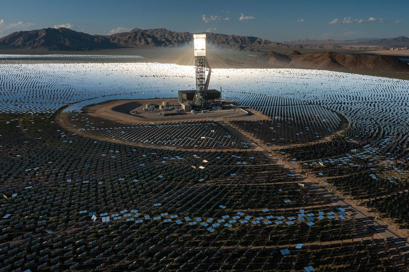 nhà máy điện Mặt Trời Ivanpah. (Nguồn: Getty Images)