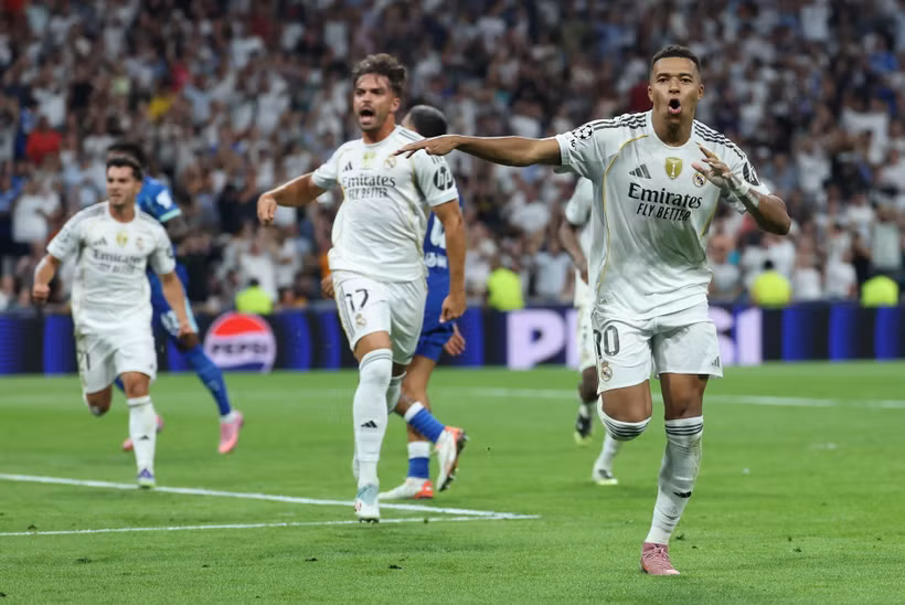 Real Madrid có chiến thắng đầu tại Champions League 2025-26. (Nguồn: Getty Images)