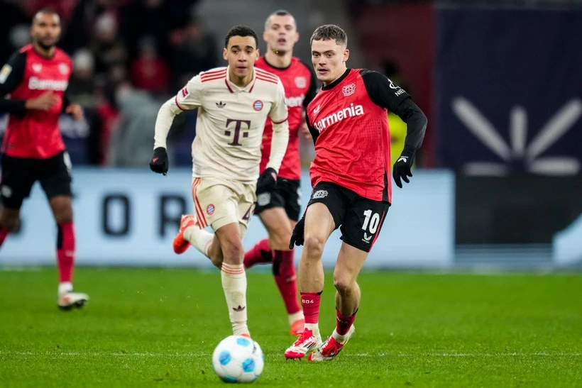 Bayern sẽ đối đầu Leverkusen trong trận 'nội chiến Đức' ở Champions League. (Nguồn: Getty Images)