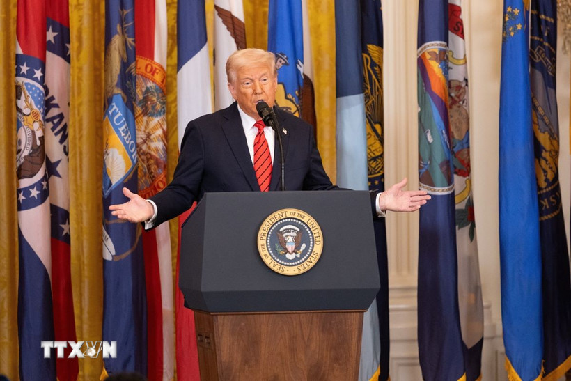 Tổng thống Mỹ Donald Trump sa thải nhiều quan chức Hội đồng An ninh Quốc gia (NSC) Nhà Trắng. (Ảnh: THX/TTXVN)