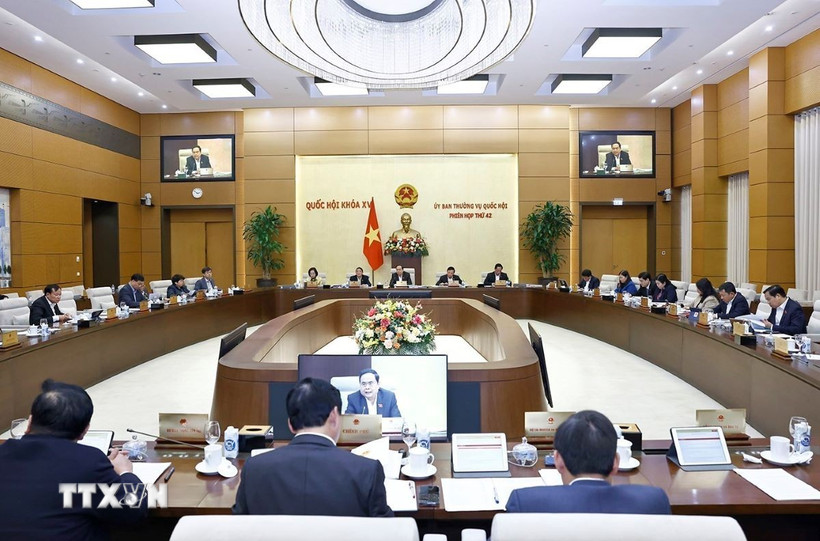 Quang cảnh phiên họp. (Ảnh: Doãn Tấn/TTXVN)