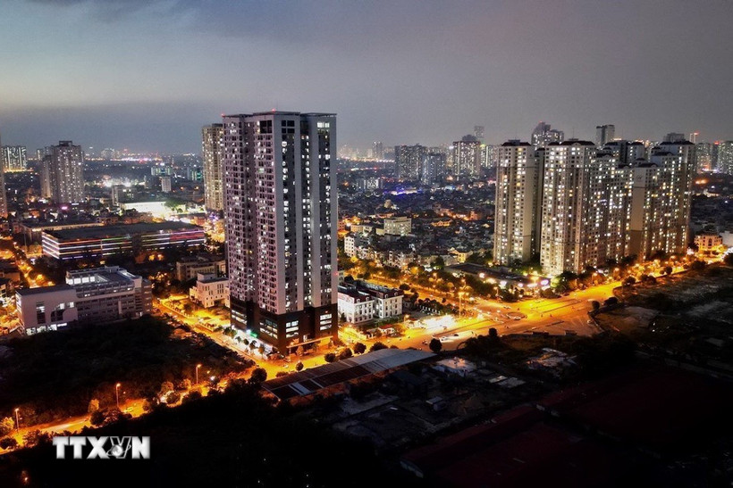 Bất động sản đón cơ hội tăng trưởng của thị trường bán lẻ. (Ảnh: Tuấn Anh/TTXVN)