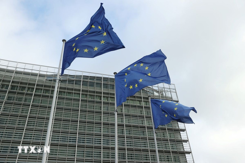 Trụ sở Ủy ban châu Âu ở Brussels, Bỉ. (Ảnh: THX/TTXVN)