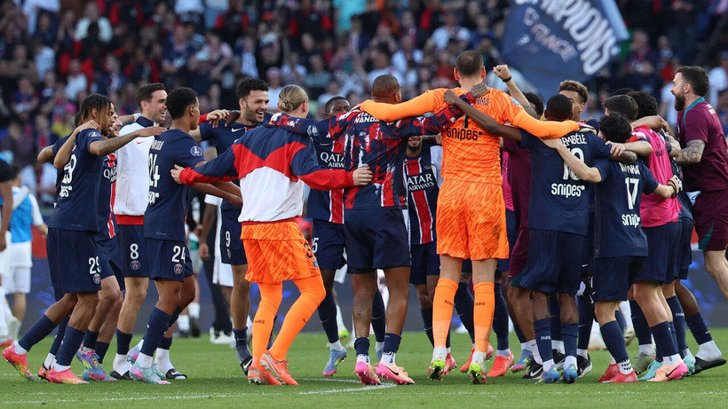 PSG vô địch Ligue 1 sớm 6 vòng đấu. (Nguồn: Getty Images)