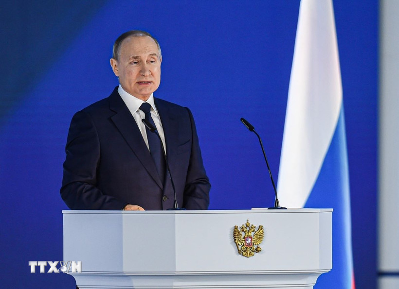 Tổng thống Nga Vladimir Putin. (Ảnh: THX/TTXVN)