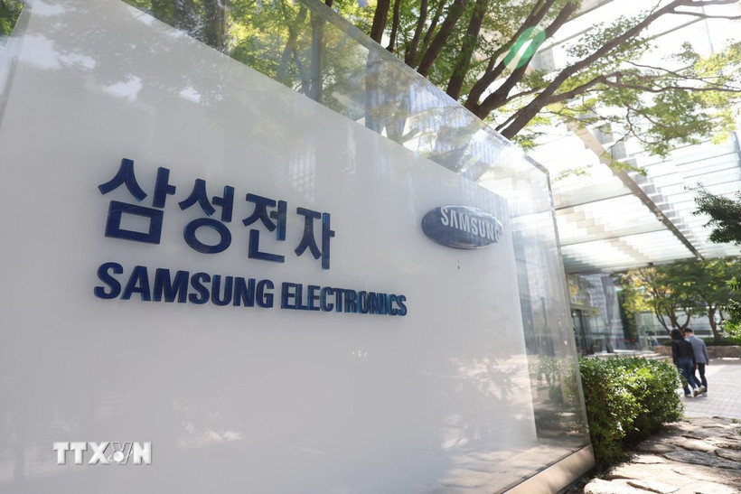 Trụ sở Samsung Electronics tại Seoul, Hàn Quốc. (Ảnh: Yonhap/TTXVN)
