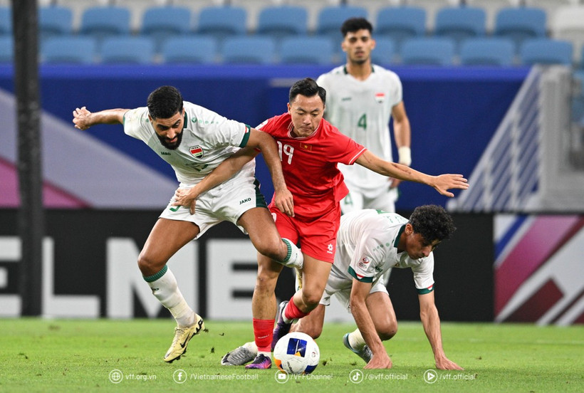 Đội tuyển U23 Việt Nam lọt vào tứ kết tại giải U23 châu Á 2024 và dừng bước sau khi để thua U23 Iraq với tỷ số 0-1. (Nguồn: VFF)