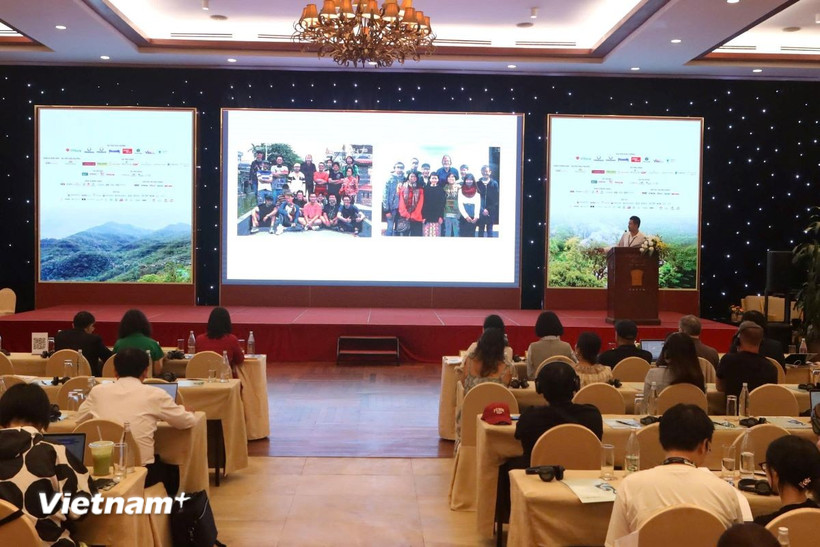 Hội thảo Phát hiện và bồi dưỡng tài năng điện ảnh. (Ảnh: Trần Lê Lâm/Vietnam+)