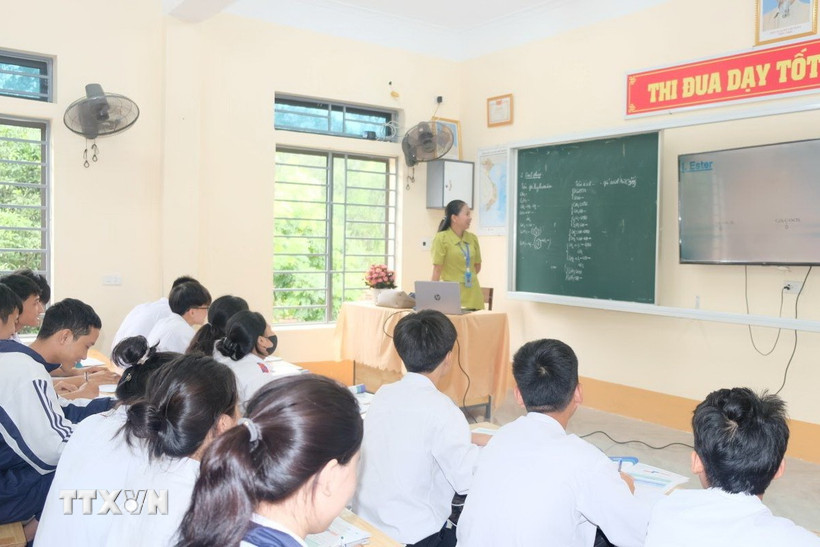 Việc dạy thêm, học thêm được quản lý chặt chẽ sẽ nêu cao trách nhiệm của giáo viên và đảm bảo quyền lợi cho học sinh. (Ảnh minh họa: Bích Huệ/TTXVN)