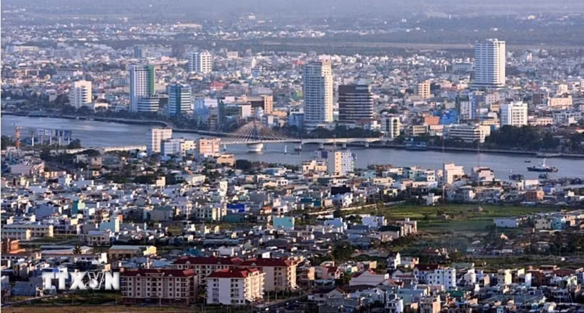 Một góc thành phố Đà Nẵng. (Ảnh: Huy Hùng/TTXVN)