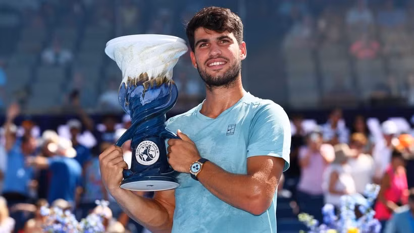 Alcaraz lần đầu vô địch Cincinnati Open. (Nguồn: ATP)
